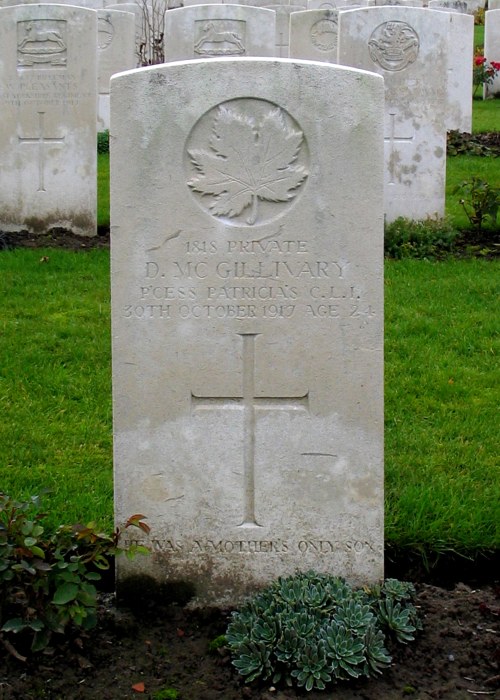 McGillivary Dougald headstone