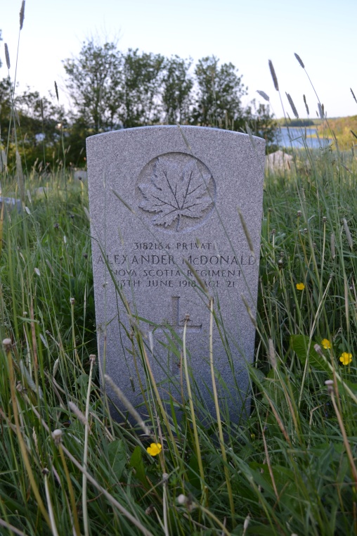 McDonald Alexander headstone2